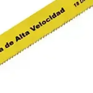 Segueta de acero alta velocidad 12" 24", 18 DPP